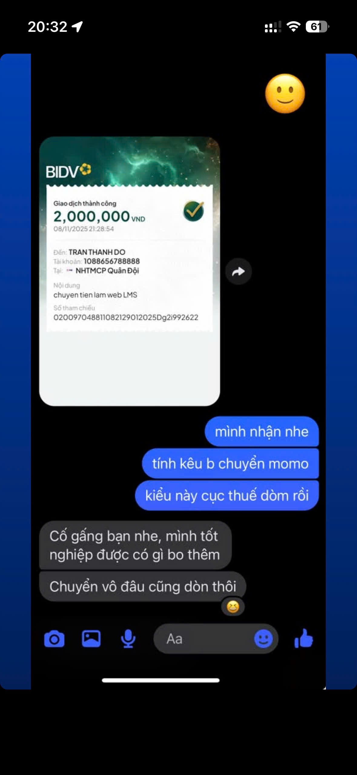 Client feedback proof